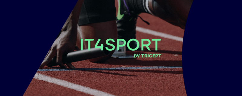 IT4SPORT im neuen Markenlook: Starker Auftritt im Design der TRICEPT AG