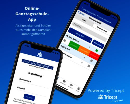 Die Online-Ganztagsschule - App ist da