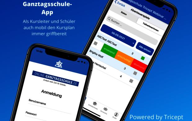 Die Online-Ganztagsschule - App ist da