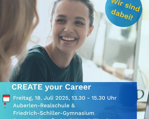🎓 CREATE your Career – Talente treffen IT!