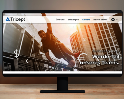 Tricept präsentiert neuen Webauftritt 