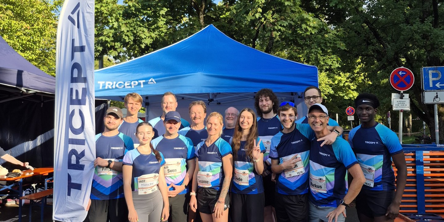  TRICEPT beim AOK Firmenlauf: Mit Teamgeist und sportlichem Ehrgeiz ins Ziel
