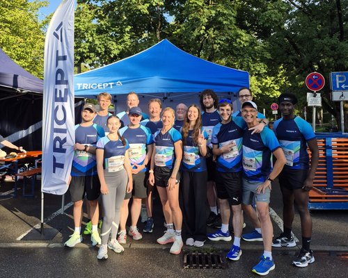  TRICEPT beim AOK Firmenlauf: Mit Teamgeist und sportlichem Ehrgeiz ins Ziel