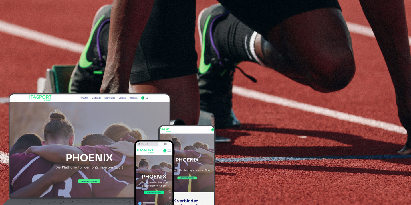 IT4SPORT präsentiert neuen Webauftritt für Verbände, Sportbünde und Vereine