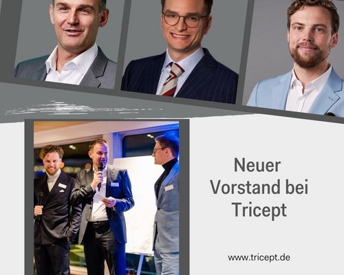 Tricept startet mit neuem Vorstand ins neue Jahr 🎉