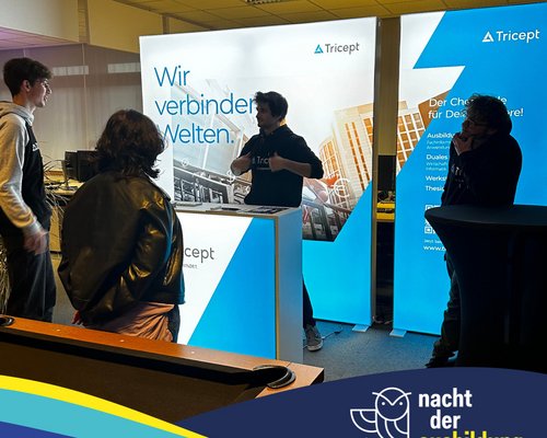 ✨ Nacht der Ausbildung – Tricept mittendrin!
