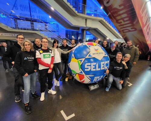 it4sport Teamevent bei der Handball-EM in Köln