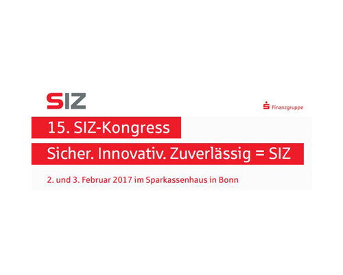 15. SIZ-Kongress am 2. und 3. Februar 2017 im Sparkassenhaus in Bonn